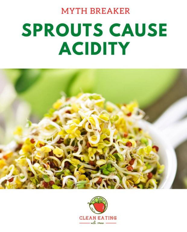 Sprouts cause acidity | Mythbuster | Wholefood