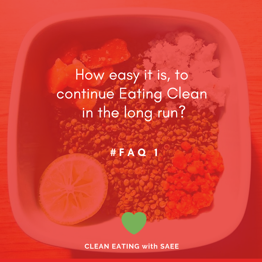 Clean Eating | FAQ | How easy is it to eat clean?