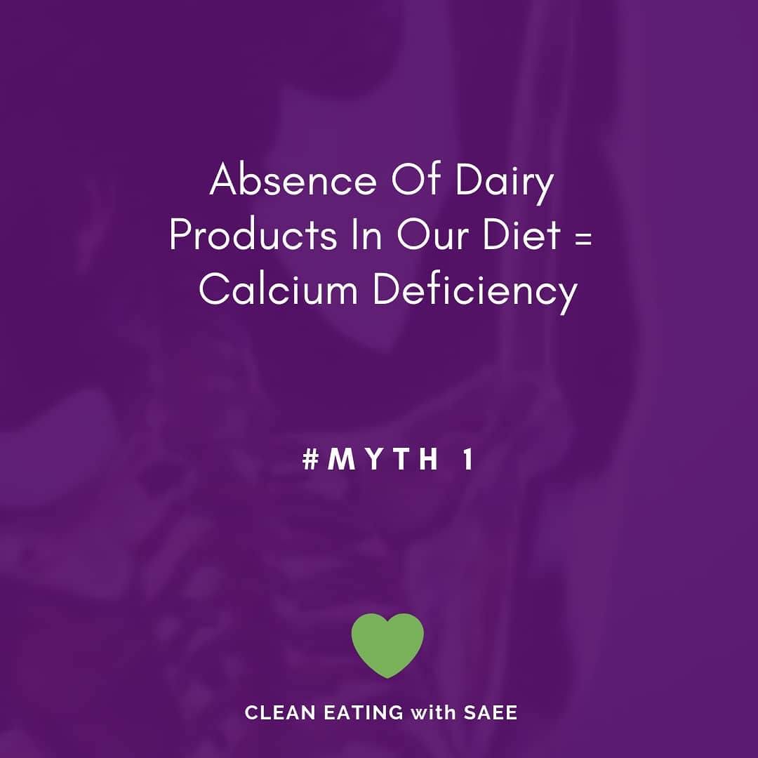 Absense of dairy products leads to calcium deficiency | Mythbuster