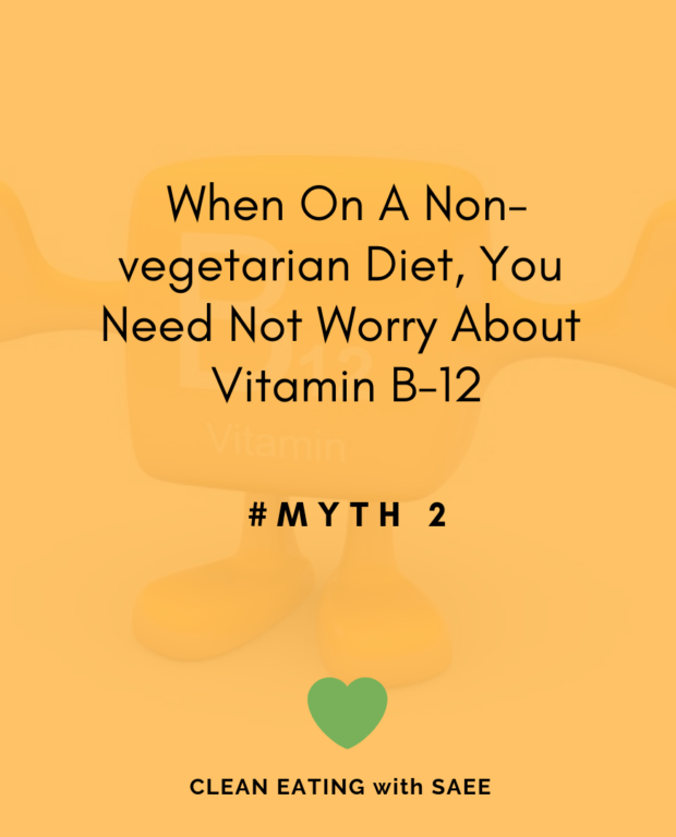 Non Vegetarians dont need Vitamin B12 | Mythbuster