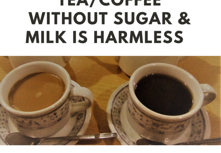 Tea/Coffee without sugar and milk is harmless | Myhtbuster | Tea | Coffee