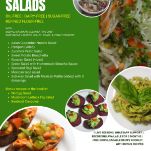 Nourishing Salads Online Cooking Course | Poshak Life