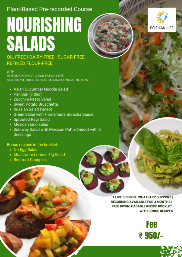 Nourishing Salads Online Cooking Course | Poshak Life