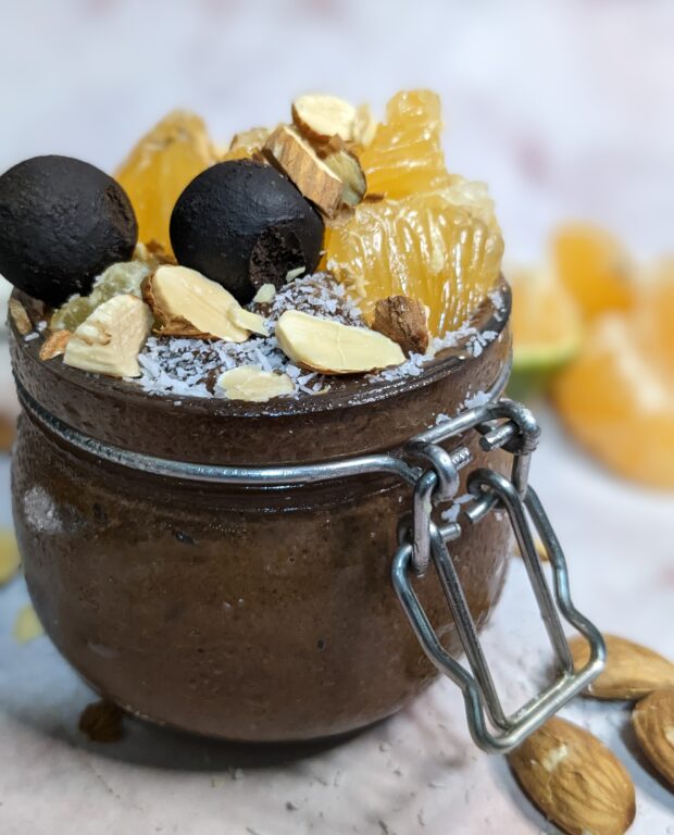 chocholate chia pudding