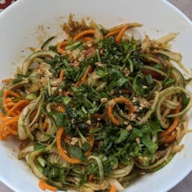 Thai Green Mango Salad | Whole food plant based | Poshak Life