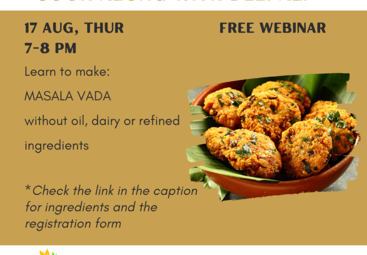 Cook along with Deepali | free webinar | poshak life