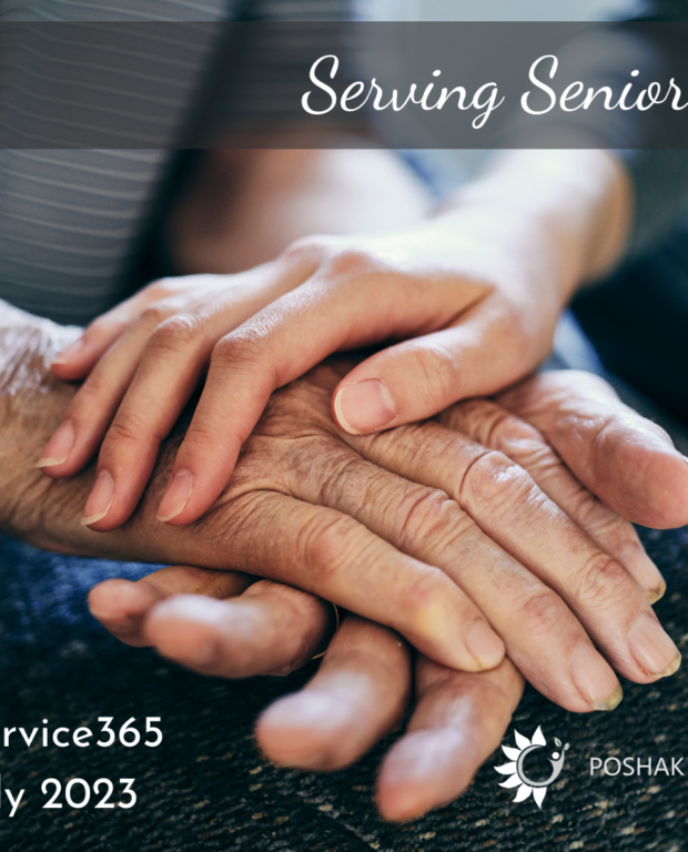 Serving the Elderly | Service365 July 2023 | Poshak Life