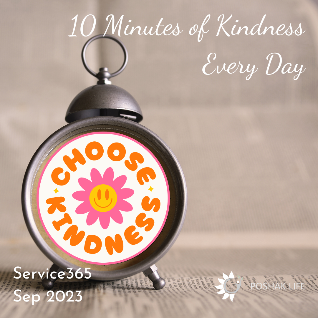 10 Minutes of Kindness Every Day - Service365 (Sep'23)