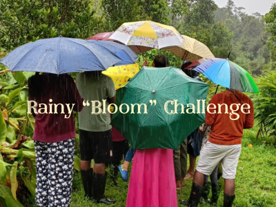 Riding the Rainiy Bloom challenge with spontaneity | Poshak Life blog