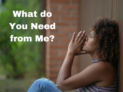 What do you need from me? | Poshak Life blog