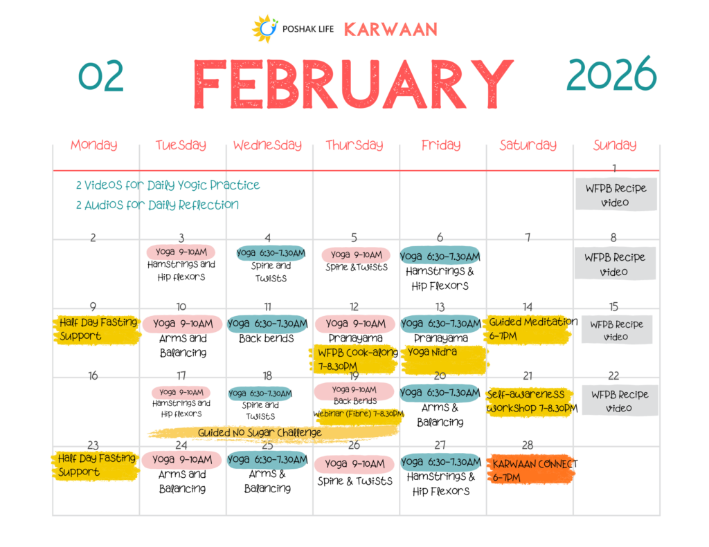 Karwaan Feb26 Calendar